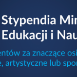 Studentka WE, Kinga Anna Pogodzińska laureatką stypendium MEiN za znaczące osiągnięcia na rok akademicki 2020/2021!