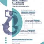 Nagroda Prezydenta za prace dyplomowe z zakresu rozwoju Warszawy