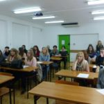 Wizyta uczniów Zespołu Szkół im. Marii Skłodowskiej-Curie w Mińsku Mazowieckim na WNE